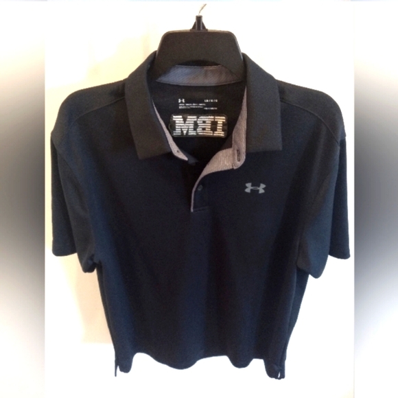 Under Armour IBM Men's Golf Shirt L - Picture 1 of 3